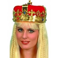 Koruna pro královnu, zlaté PVC