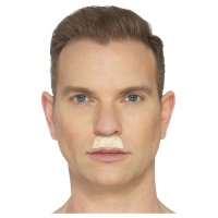 Gentlemanský blonďatý nalepovací knírek IV