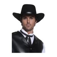 Kovbojský klobouk deluxe - černý