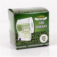 Toaletní papír s potiskem - Eura