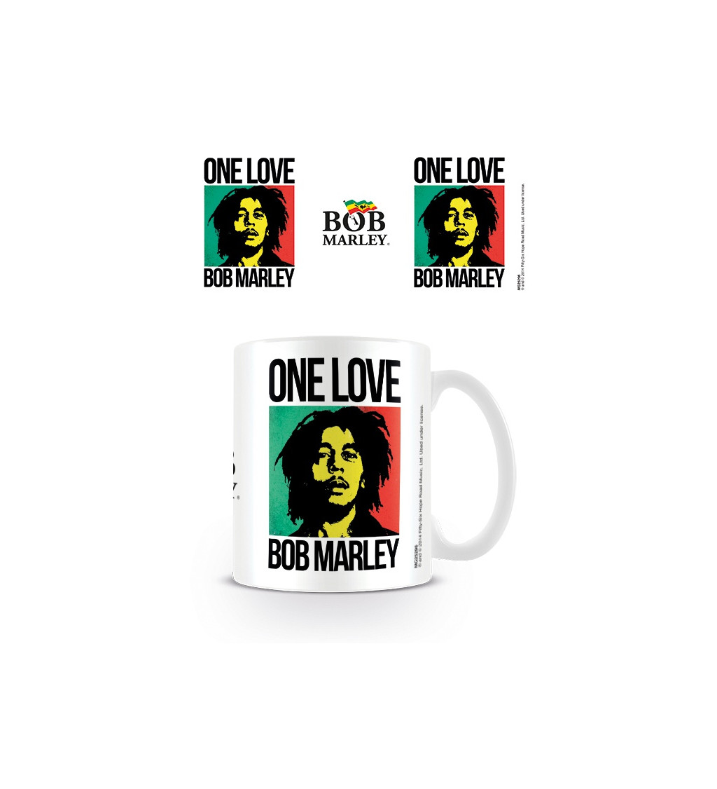 Keramický hrnek Bob Marley (One Love)