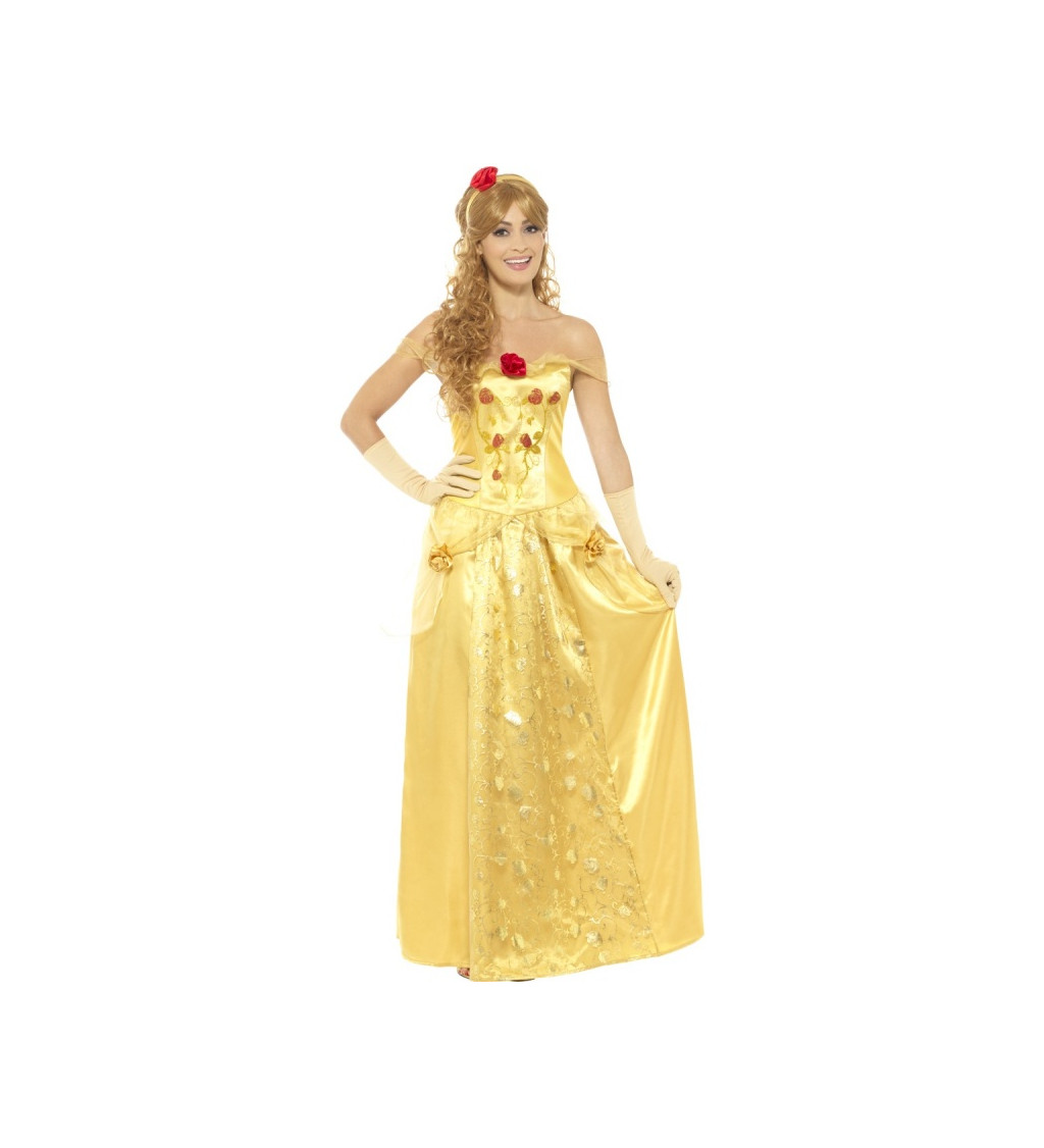 Dámský kostým Princezna ve žlutém