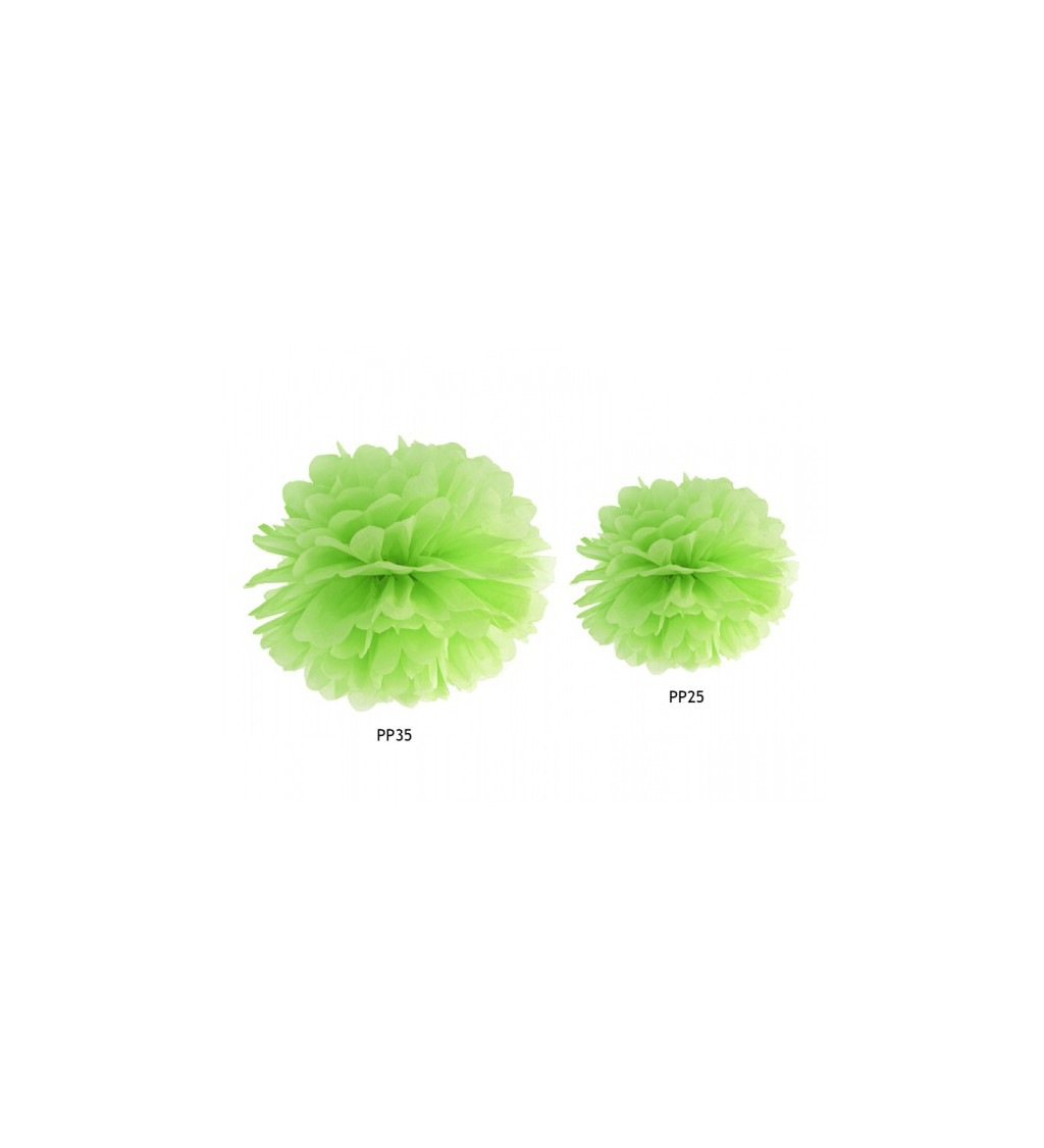 Zelené pompony