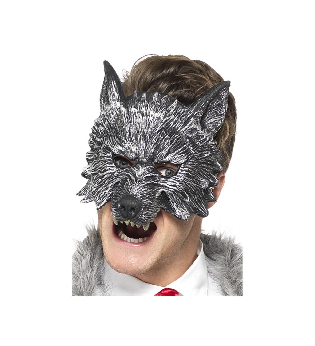 Půlobličejová maska Vlkodlak