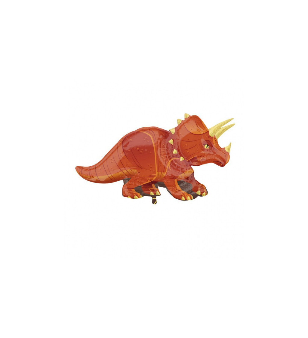 Fóliový balónek Triceratops