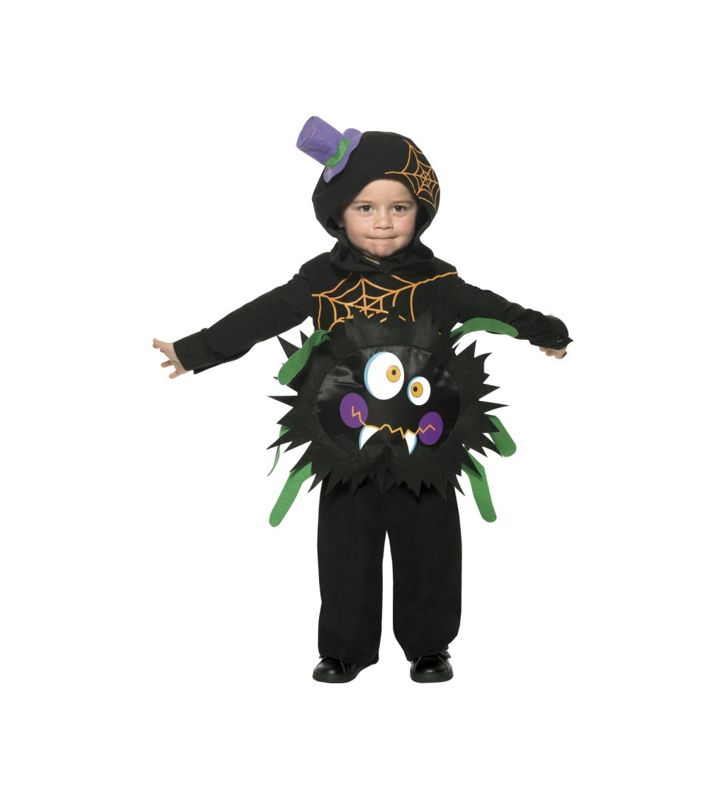 Dětský kostým pro nejmenší Crazy pavouček