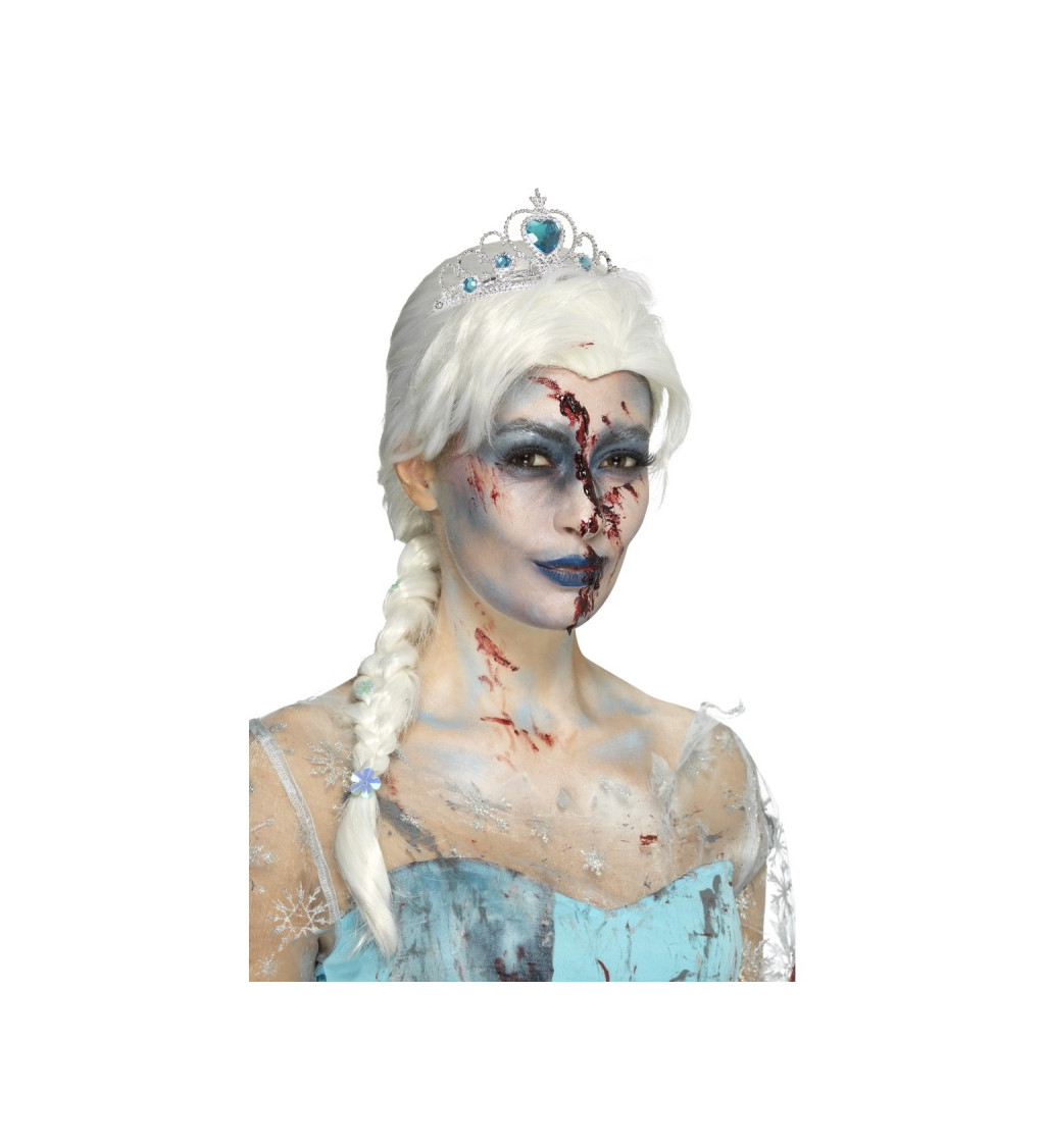 Paruka Elsa z Frozen zombie
