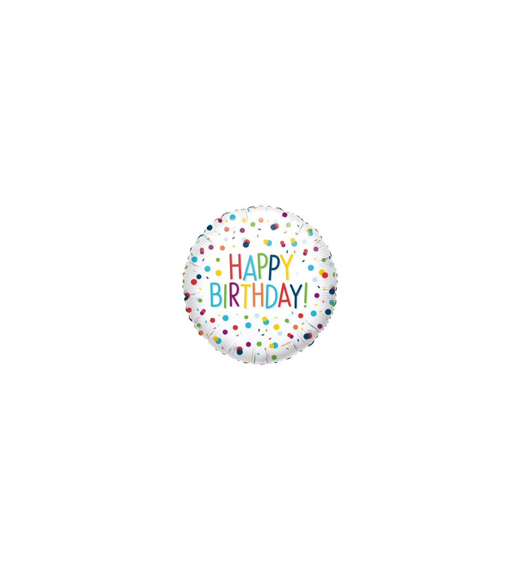Balónek - Happy birthday