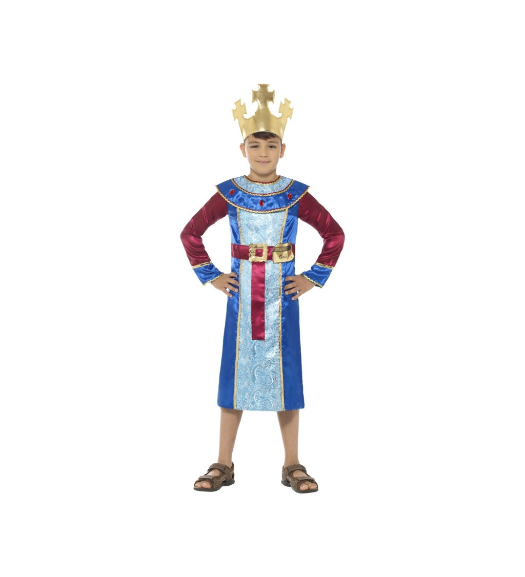 Dětský tříkrálový kostým král Melichar