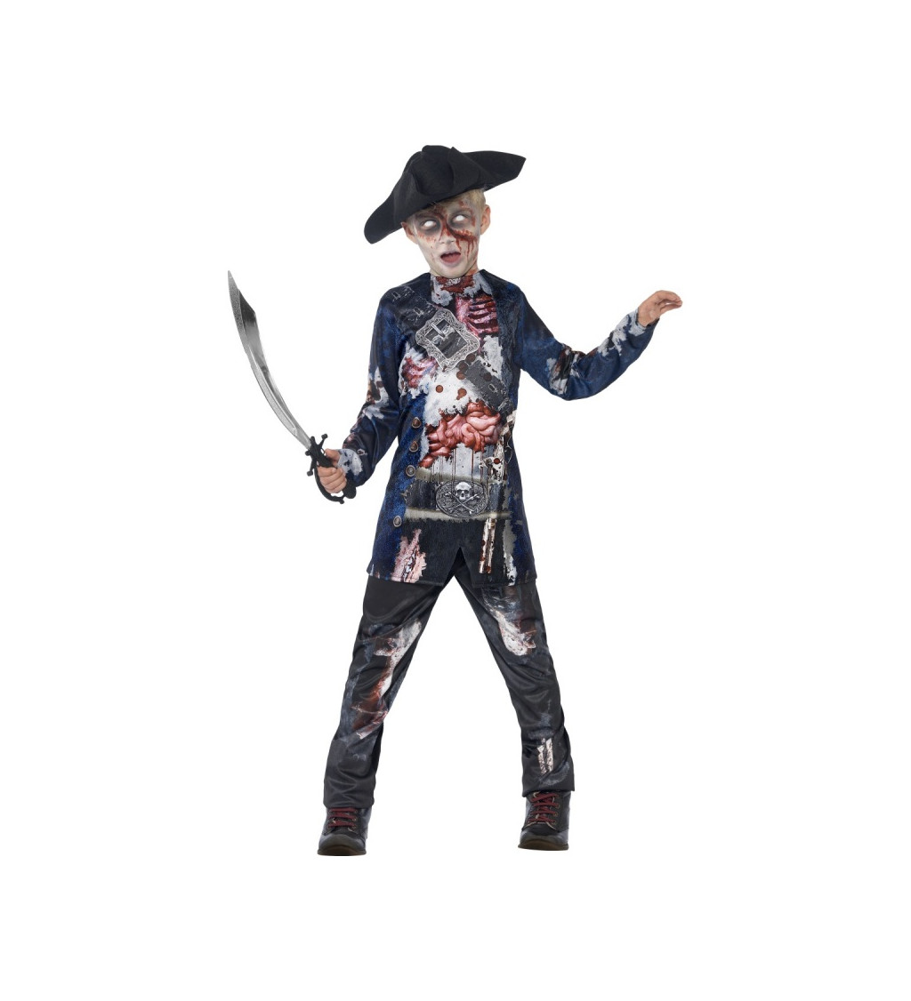 Dětský kostým Zombie pirát