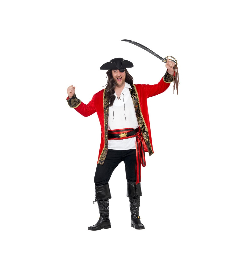 Pánský kostým Pirátský velitel