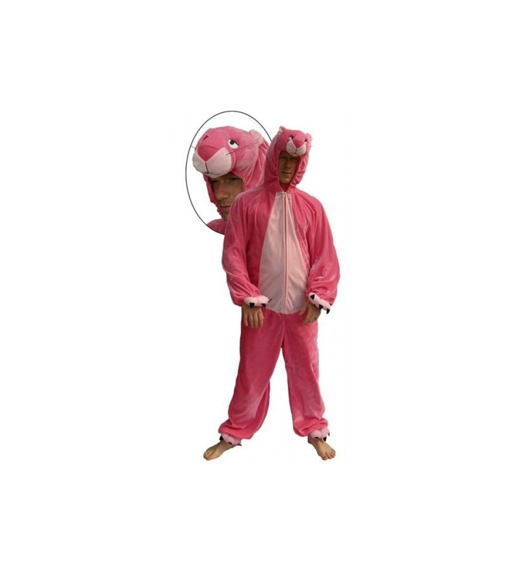 Kostým Unisex - Maskot Pink panter