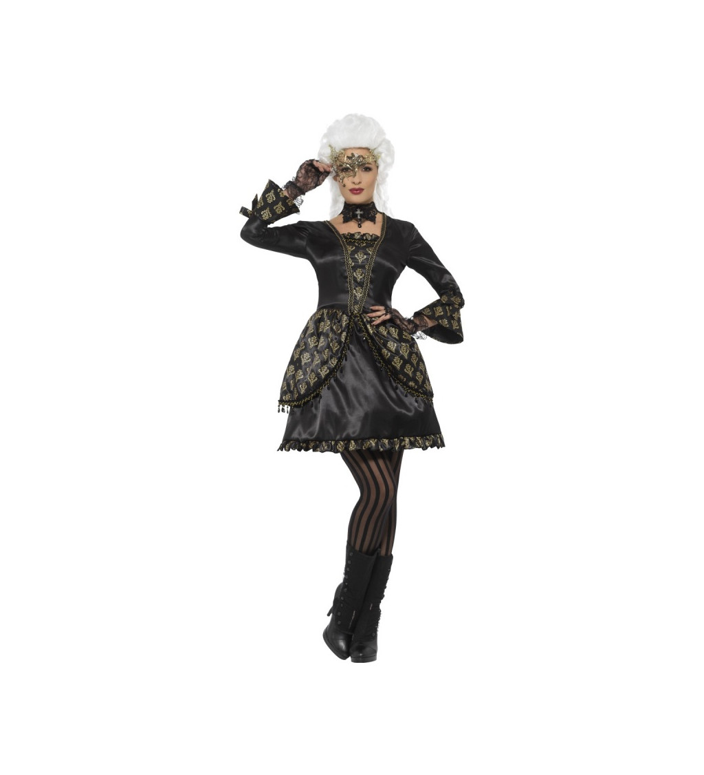Dámský halloweenský kostým - Barokní dáma