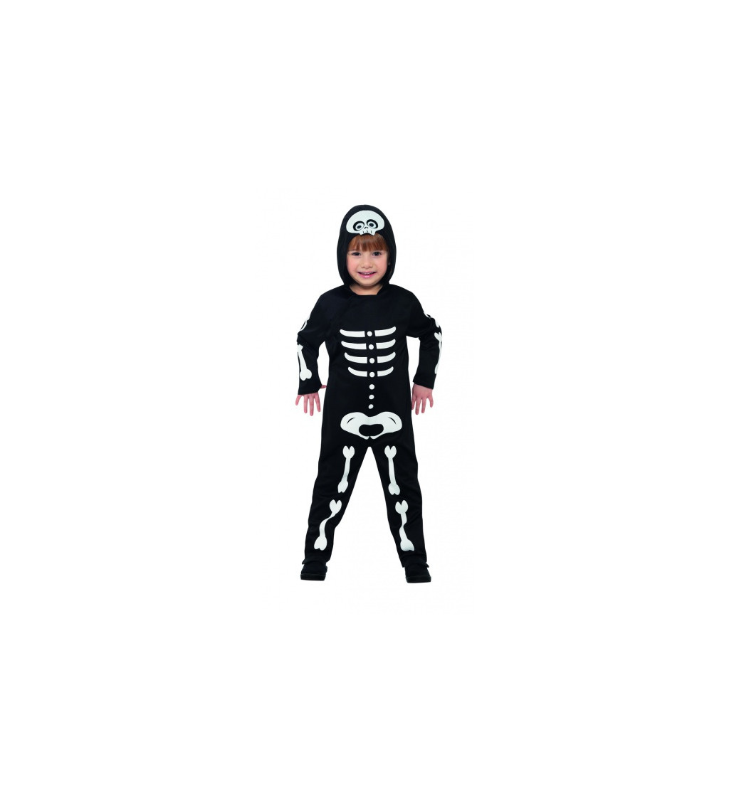Dětský kostým Malý skeleton