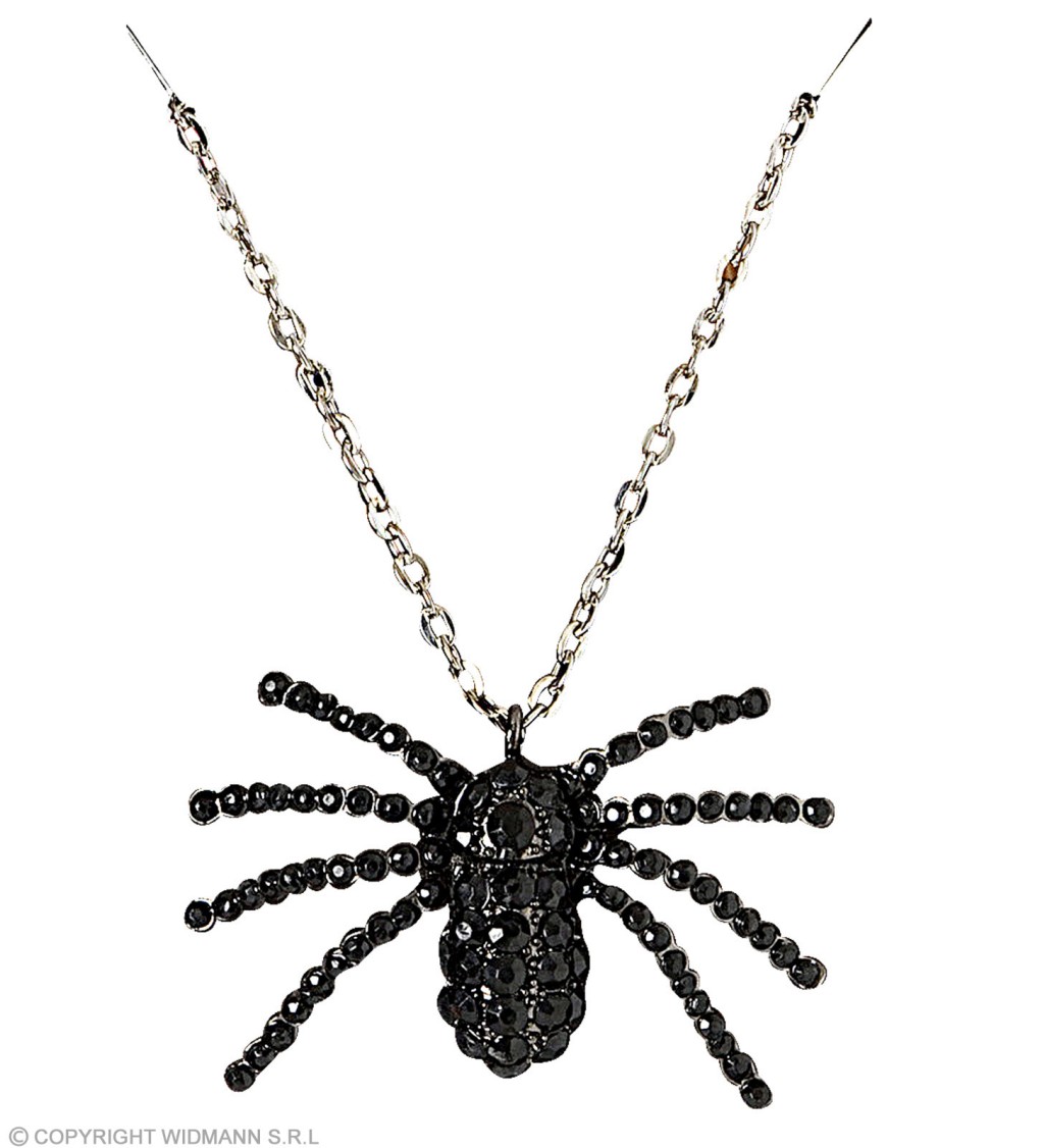 Čarodějnický šperk černý pavouk