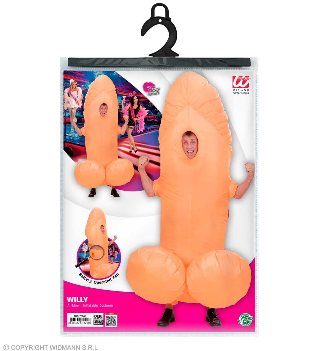 Kostým nafukovací penis