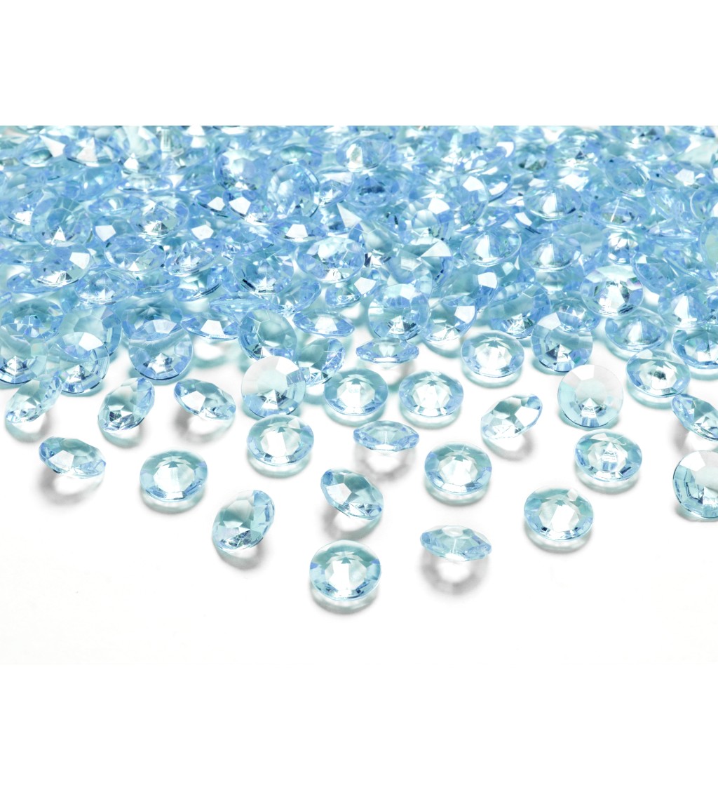Diamantové krystalky, tyrkysové