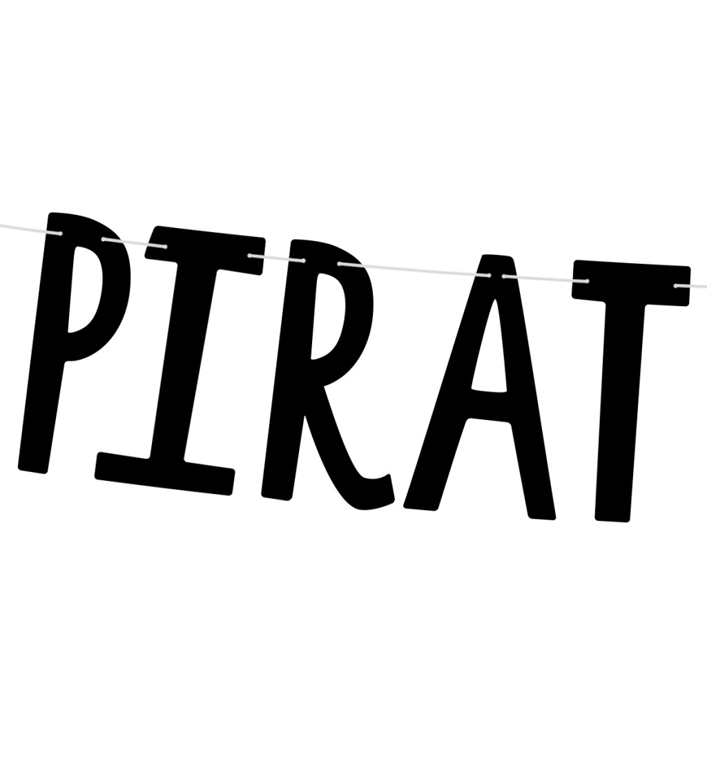 Černá girlanda - Pirates Party