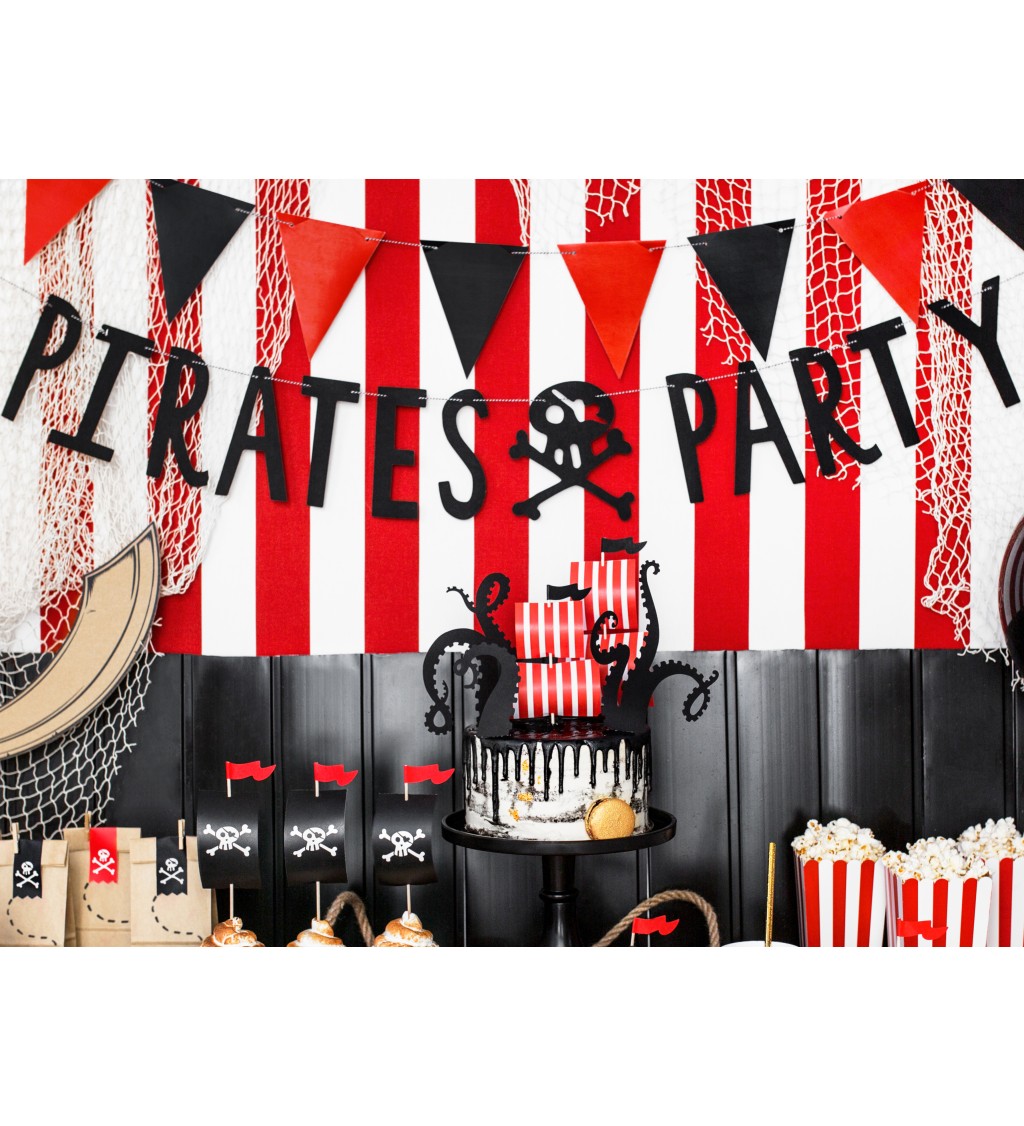 Černá girlanda - Pirates Party