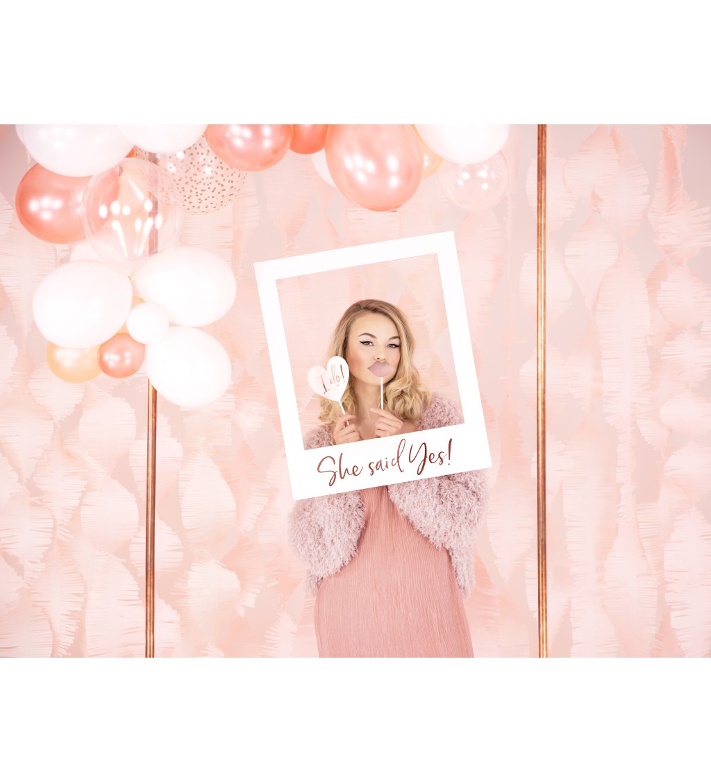 Fotobox Wedding rose gold