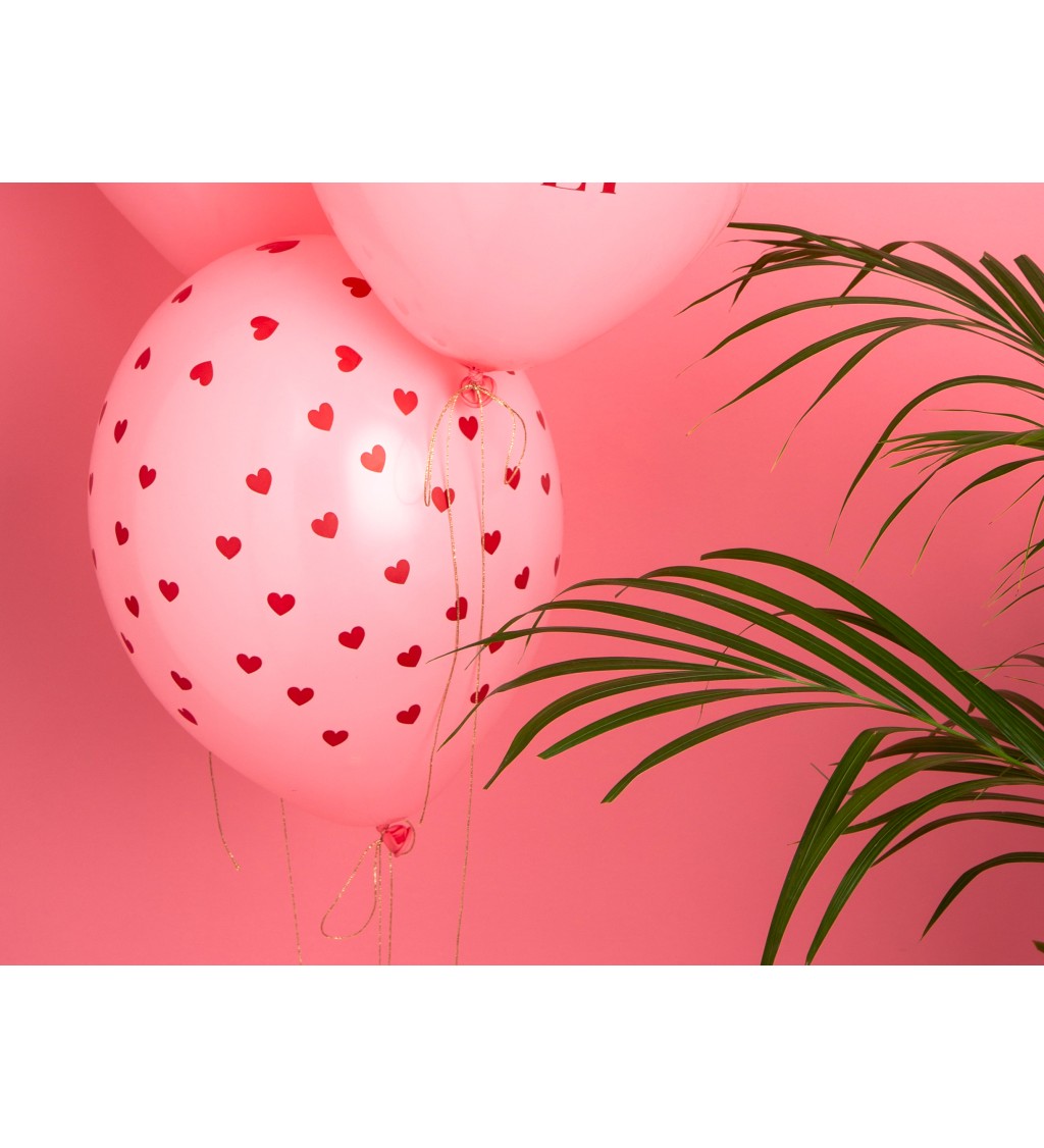 Balloons 30 cm, Hearts,