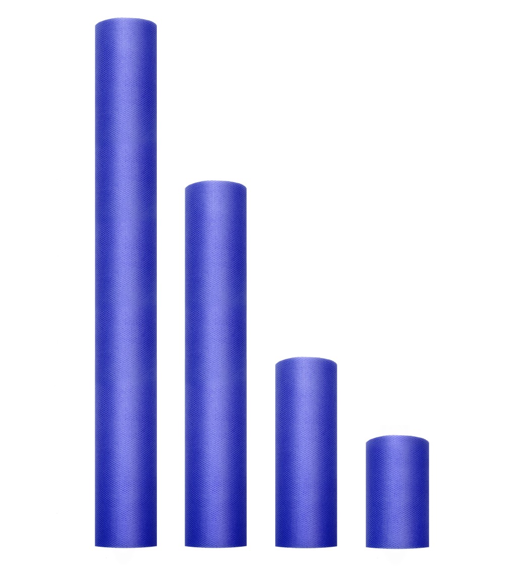 Dekorační tyl 0,15 m - tmavě modrý