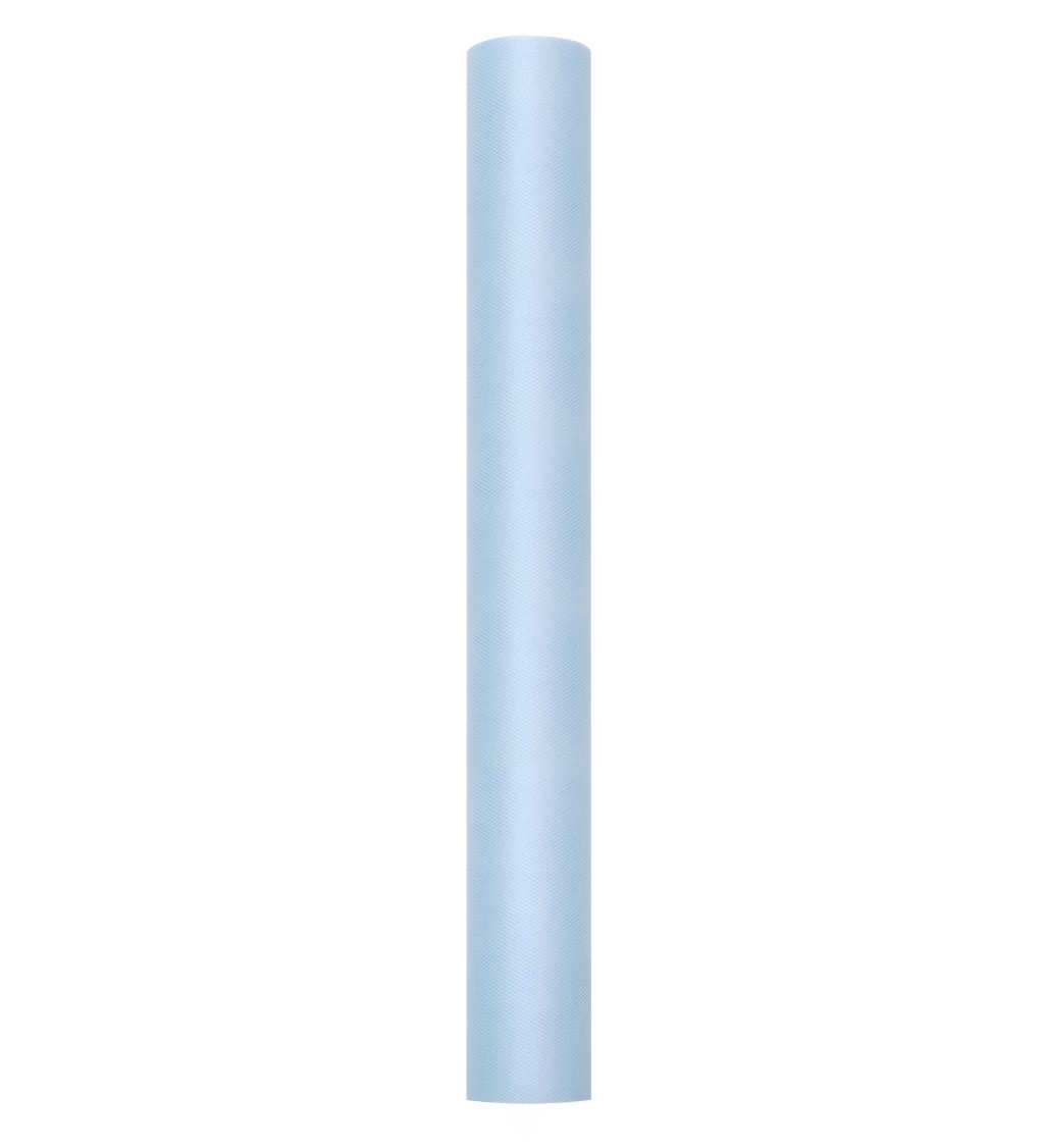 Světle modrý tyl (0,5 m)
