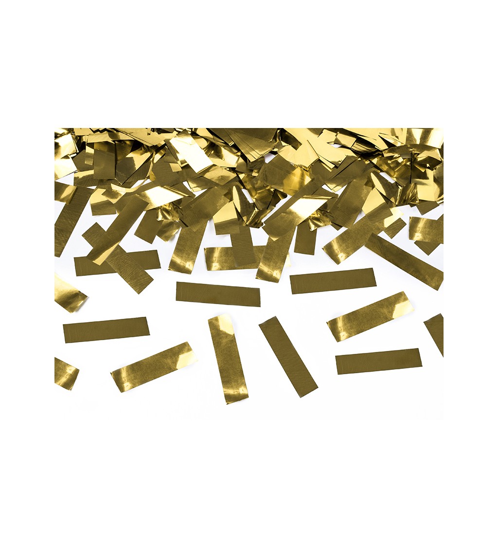 Zlaté pásky - Vystřelovací konfety