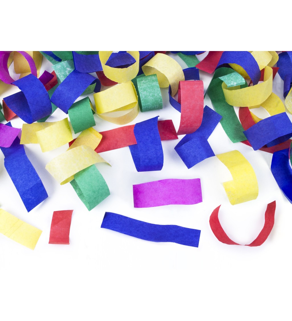 Vystřelovací multicolor konfety