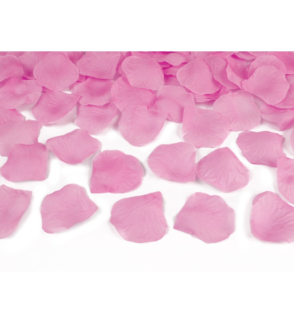 Vystřelovací párty konfety růžových plátků růží