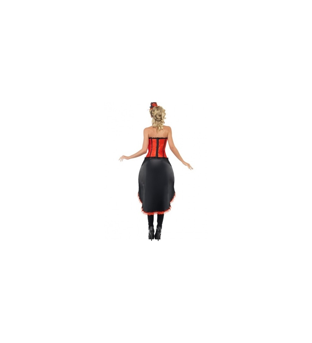 Kostým pro ženy - Barová tanečnice červená
