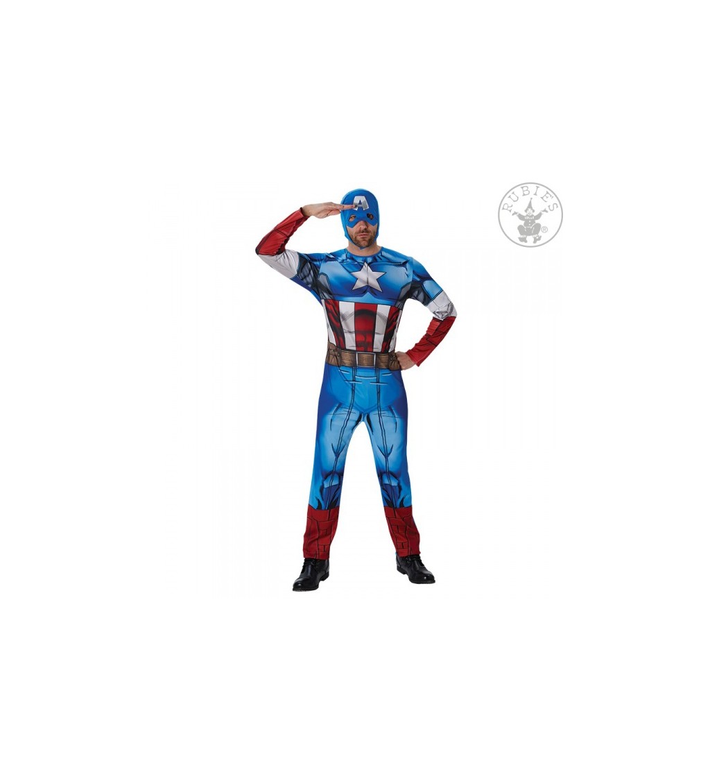 Pánský kostým Kapitán Amerika