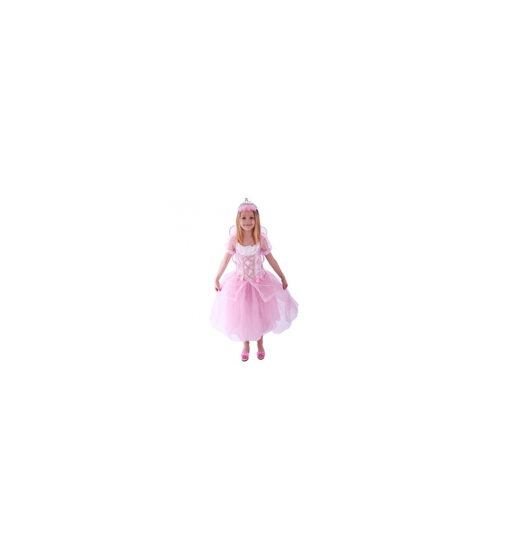 Dětský kostým pro dívky - Růžová víla