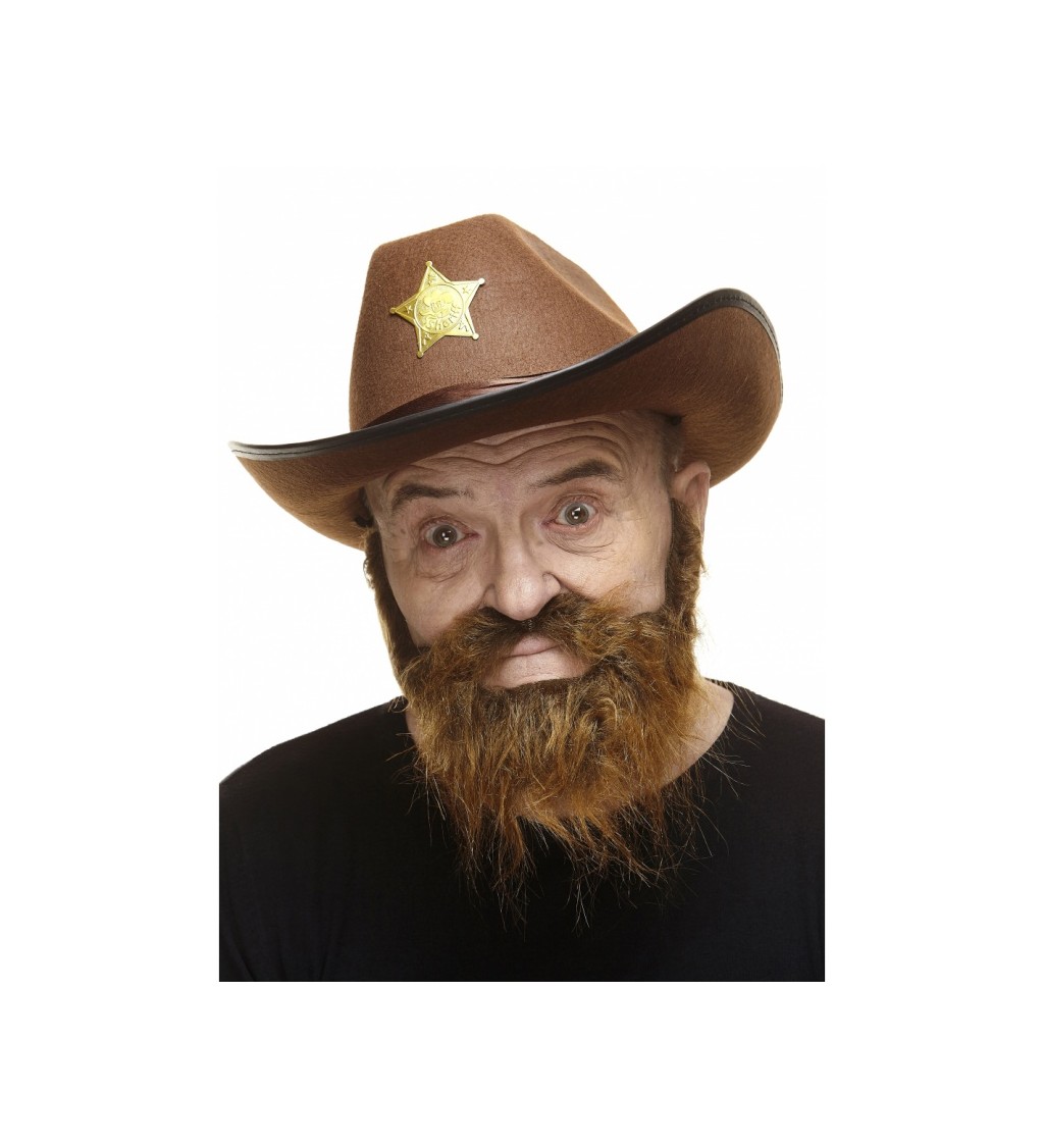 Vousy pro zálesáka světle hnědé