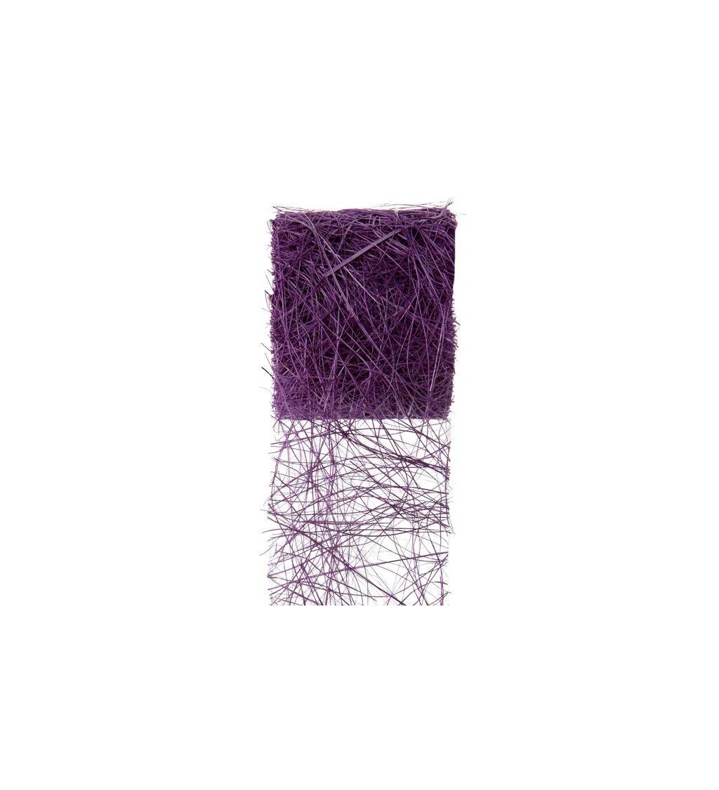 Abaka - tmavě fialové lýkové vlákno