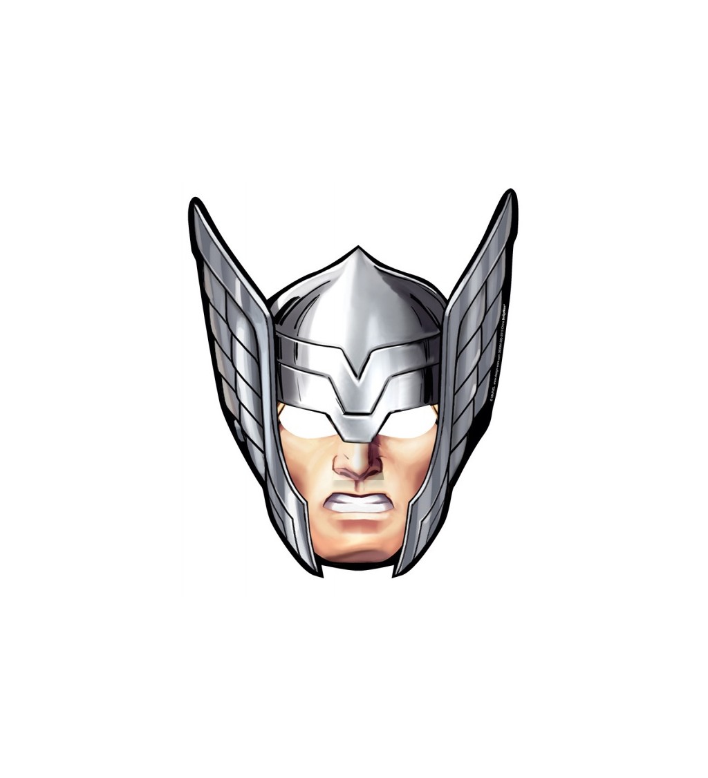 Masky superhrdinů Avengers
