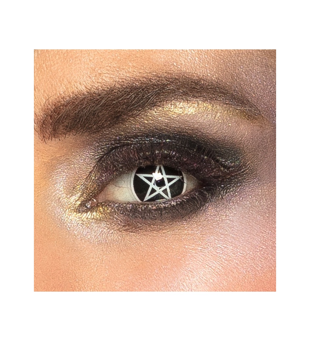 Kontaktní čočky - Pentagram