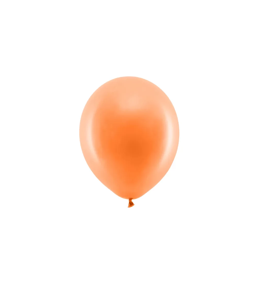 Balónek pastelový - oranžová barva