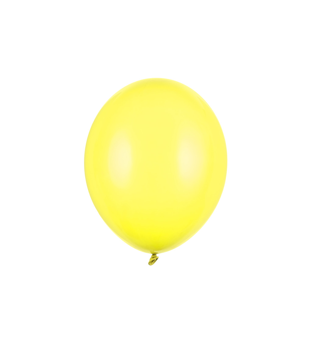 Latexový balónek - žlutá barva