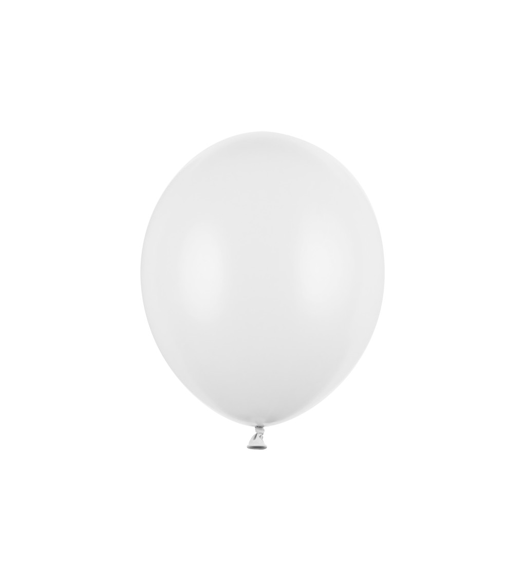 Sada bílých balonků
