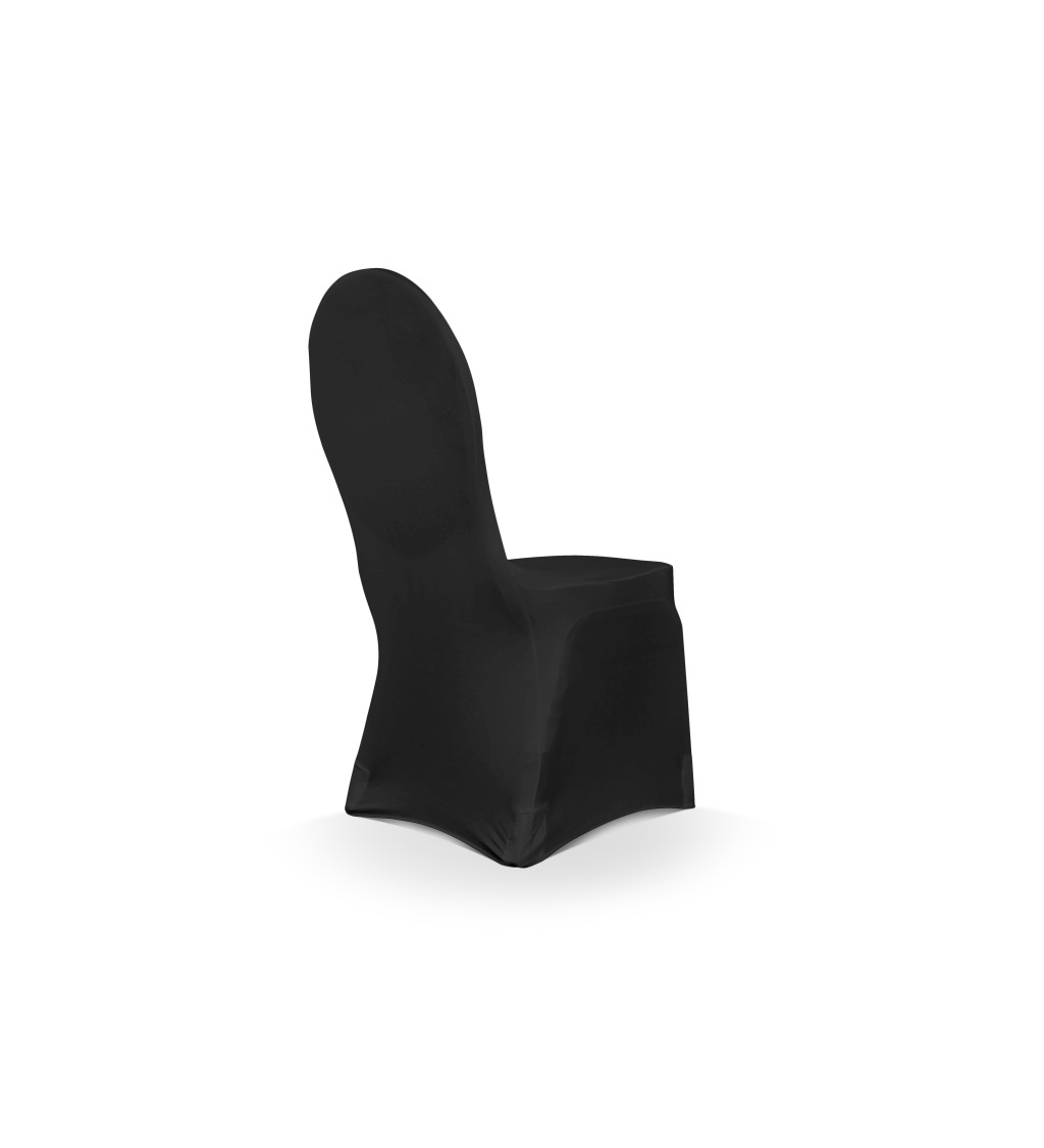 Elastický potah na židli - černý