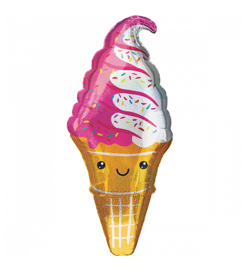 Balónek - zmrzlinový kornout