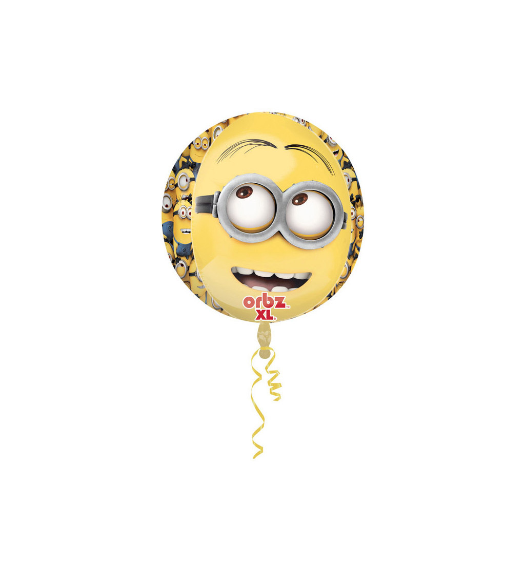 Kulatý balón - motiv Mimoňi