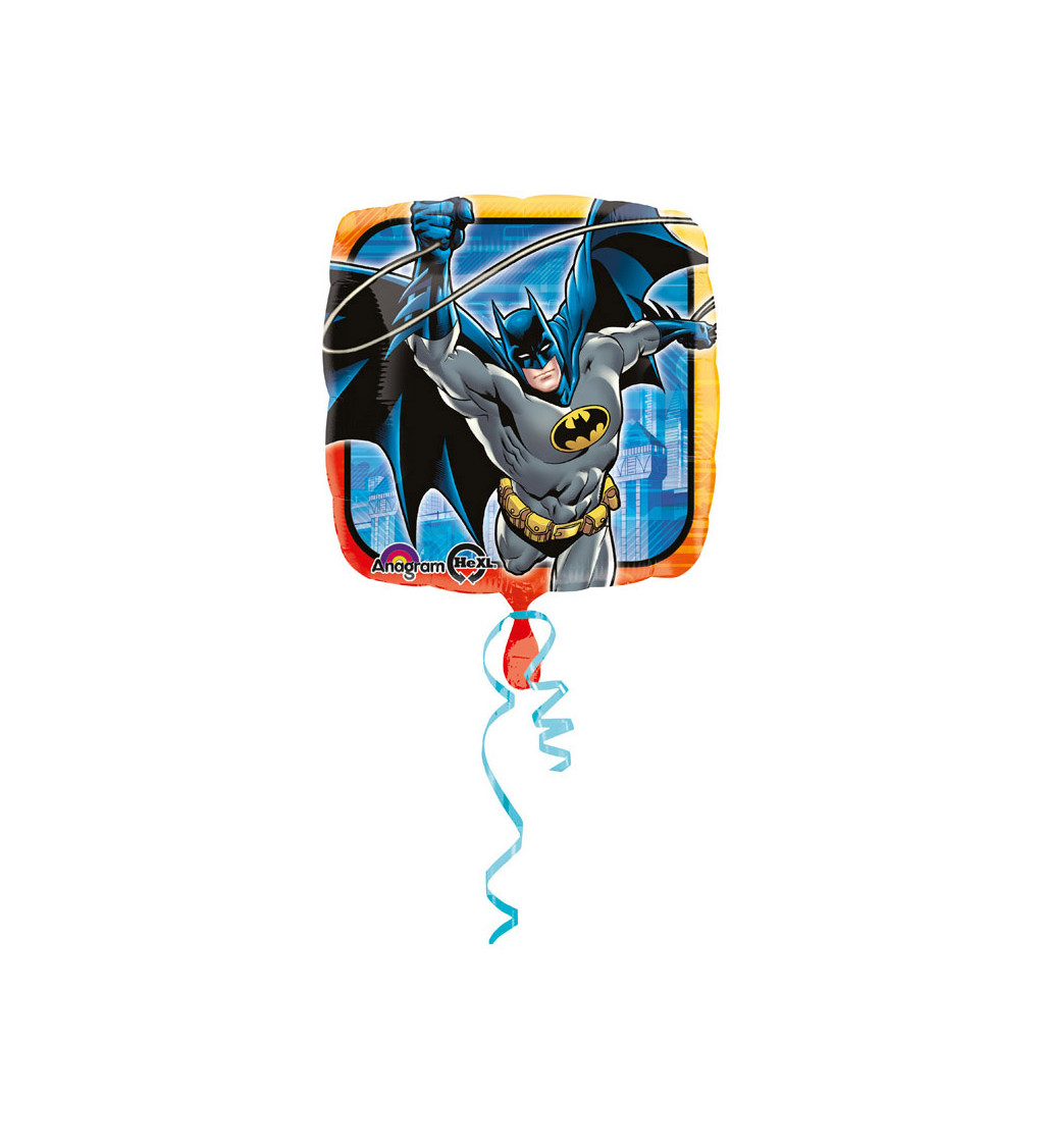 Fóliový balónek -hranatý s motivem Batman