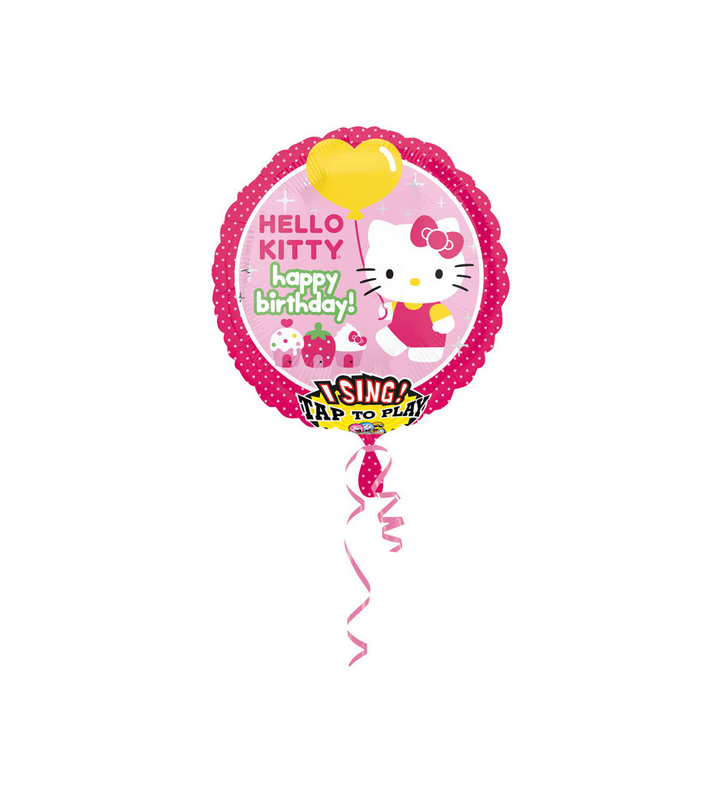 Zpívající balón - Hello Kitty