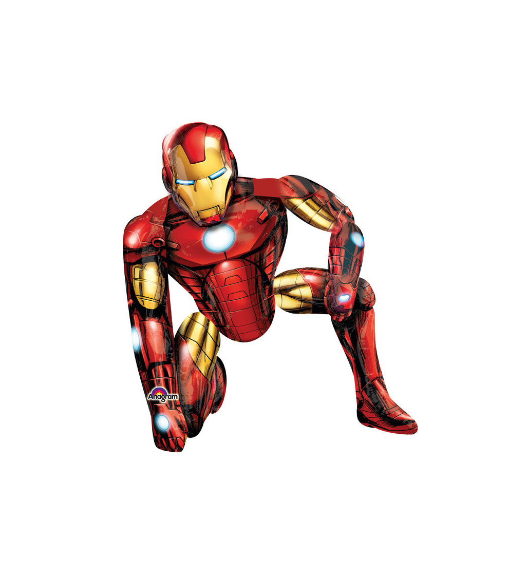 Balónek - Iron-man XXL