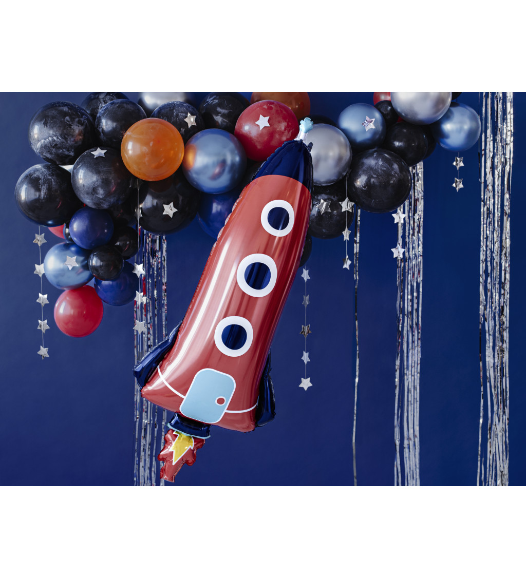 Fóliový balónek - raketa/vesmírná loď