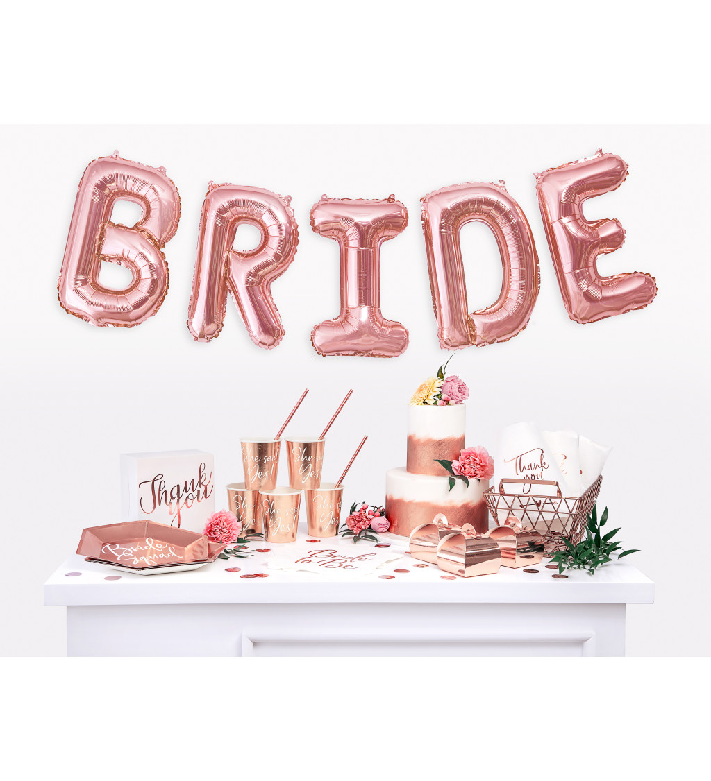 Bride squad - Párty talířky