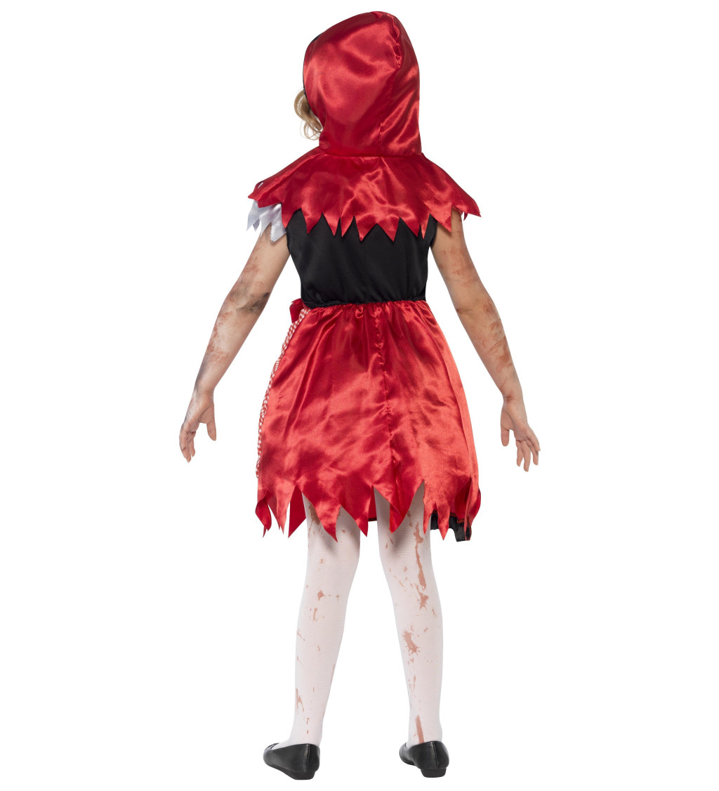 Dětský kostým zombie karkulka