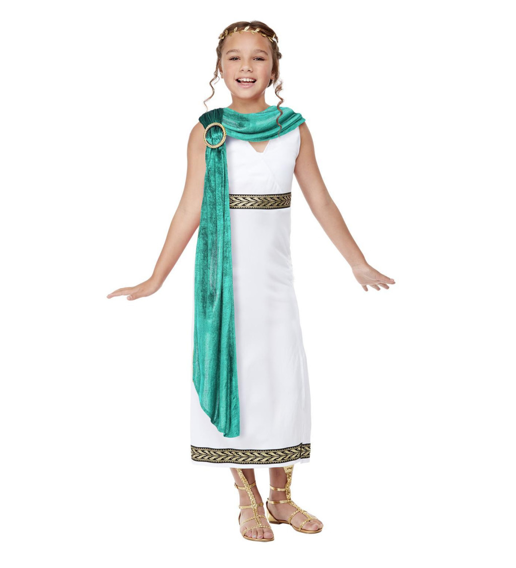 Dívčí kostým Římanka deluxe